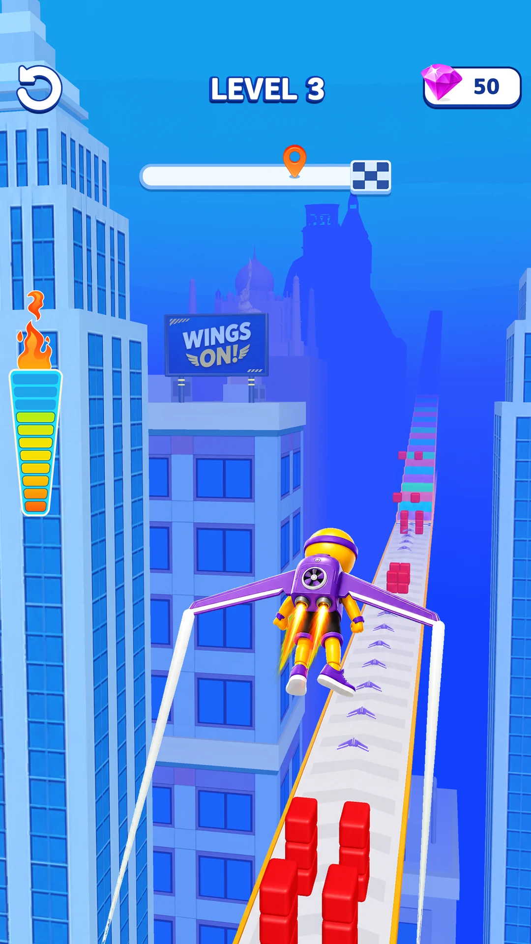 Sky Race 3D - Parkour Games screenshot